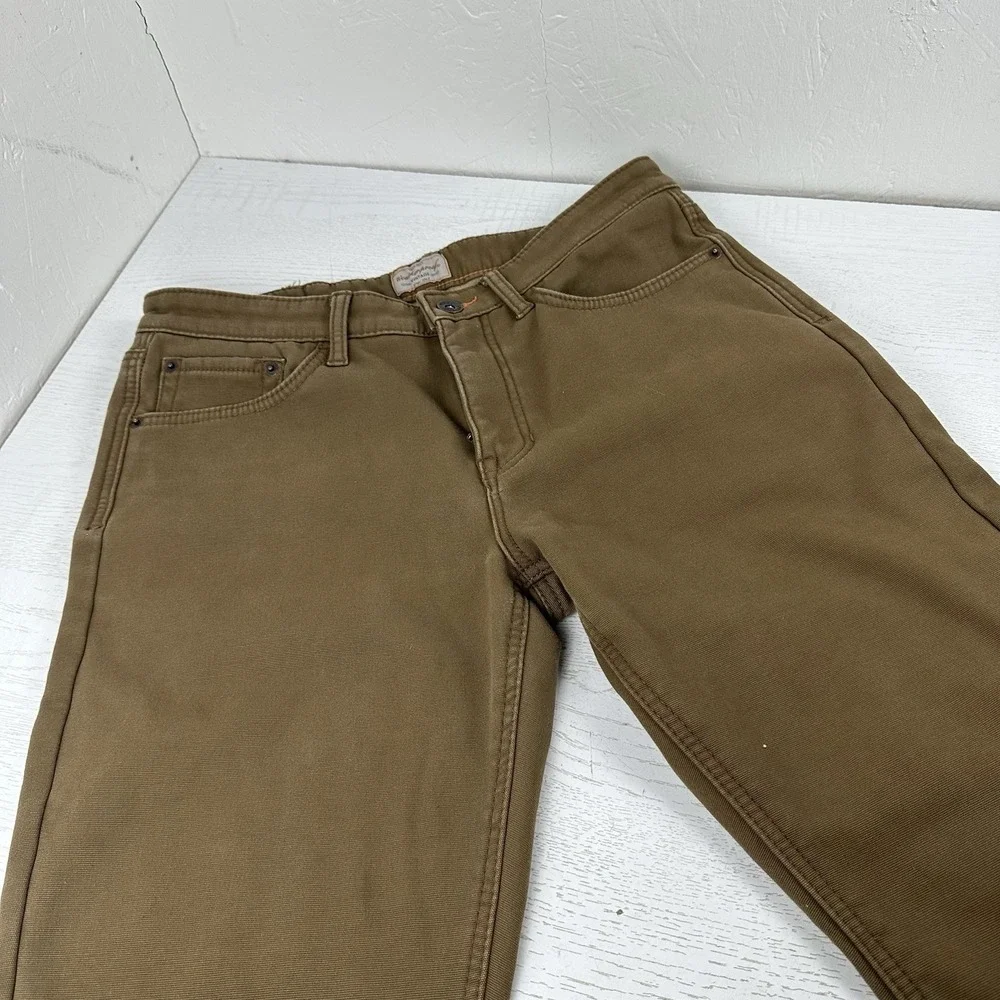 Weatherproof Vintage Fleece Lined Pants‎ Men's 32x29 Khaki